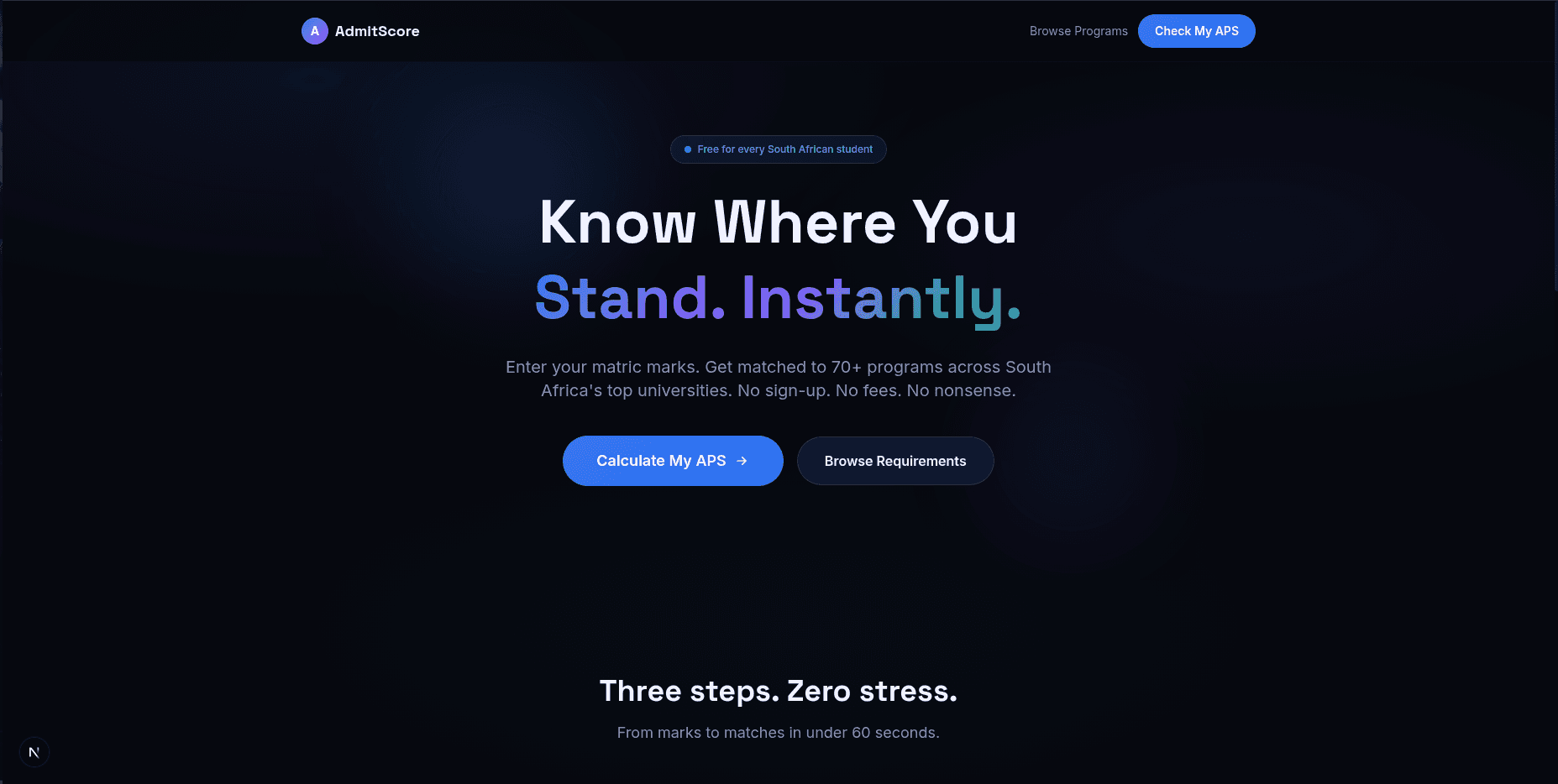 AdmitScore