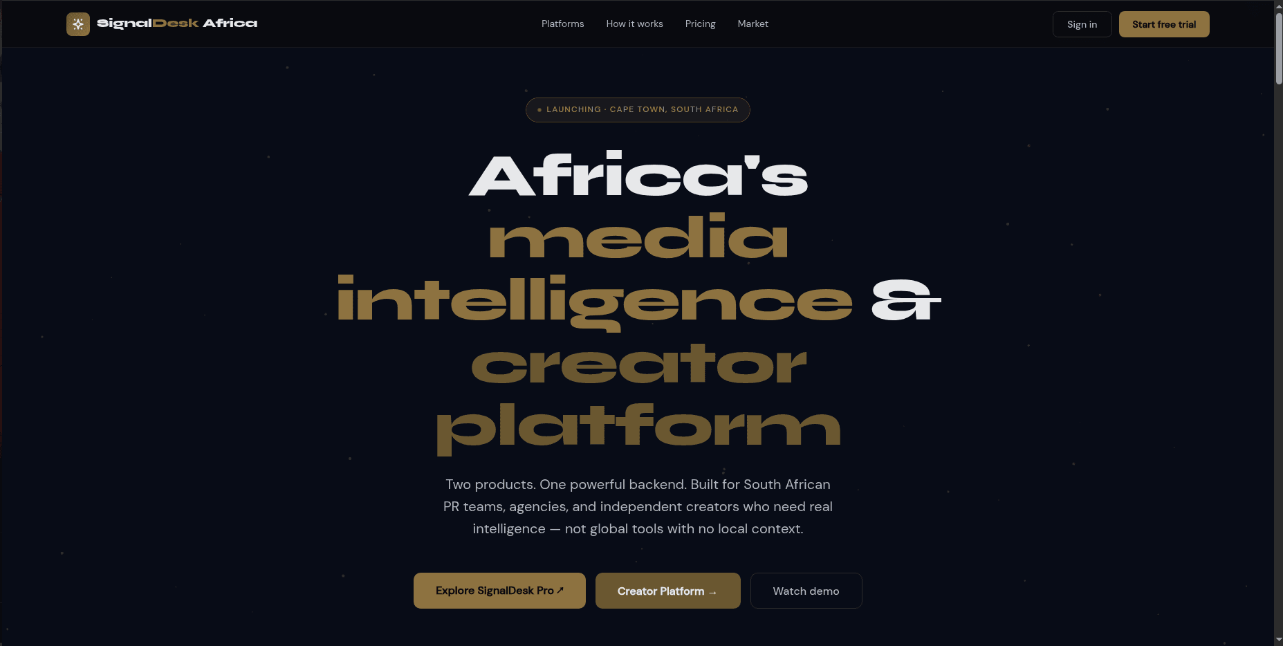 SignalDesk Africa